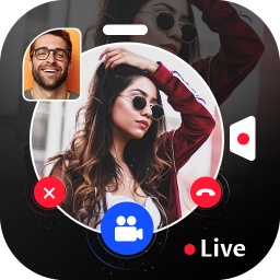 poster for Live Video Call - Girls Random Video Chat