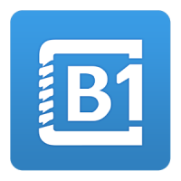 logo for B1 Archiver zip rar unzip Pro Unlocked