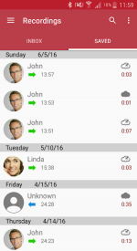 screenshoot for Automatic Call Recorder