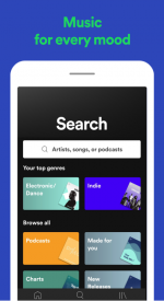 screenshoot for Spotify: Music and Podcasts