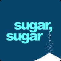 logo for sugar, sugar