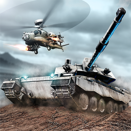 logo for Massive Warfare: Tank vs Helicopter War Game