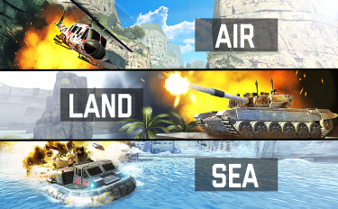 screenshoot for Massive Warfare: Tank vs Helicopter War Game