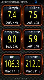 screenshoot for Torque Pro (OBD 2 & Car)