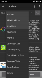 screenshoot for Addons Detector