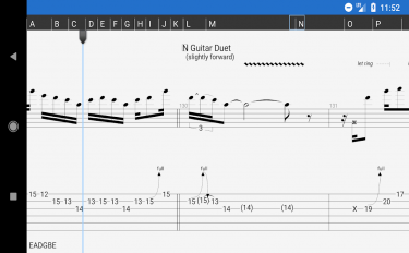 screenshoot for Guitar Pro