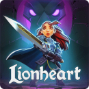 logo for Lionheart  Dark Moon RPG