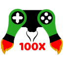 logo for 100X Game Booster Pro