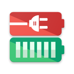 logo for Battery Charging Animation + full battery alarm