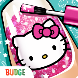 logo for Hello Kitty Nail Salon