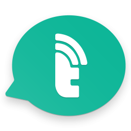 logo for Talkray Free Calls Texts Chats