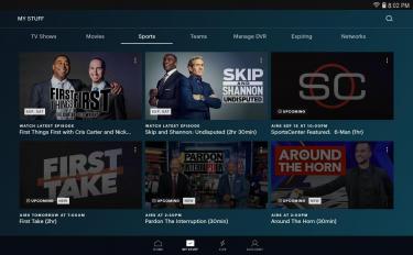 screenshoot for Hulu for Android TV