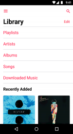 screenshoot for Apple Music