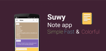 graphic for Suwy: notepad, notebook & memo 1.7.3