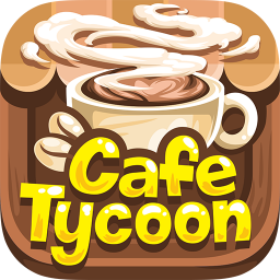 logo for Idle Cafe Tycoon - My Own Clicker Tap Coffee Shop
