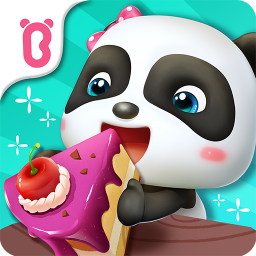 logo for Little Panda’s Bake Shop : Bakery Story
