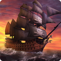 logo for Ships of Battle Age of Pirates Full