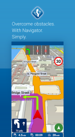 screenshoot for MapFactor Navigator