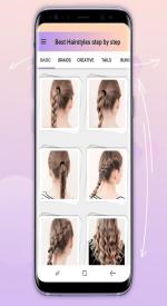 screenshoot for Hairstyles step by step