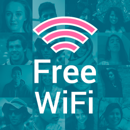 logo for Free WiFi by Instabridge