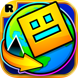 logo for Geometry Dash World