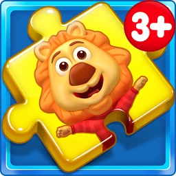poster for Puzzle Kids - Animals Shapes and Jigsaw Puzzles