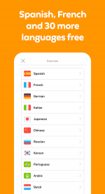 screenshoot for Duolingo 