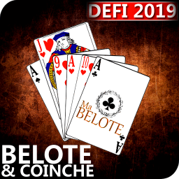 poster for Free French Belote & Coinche - 30 days Challenge