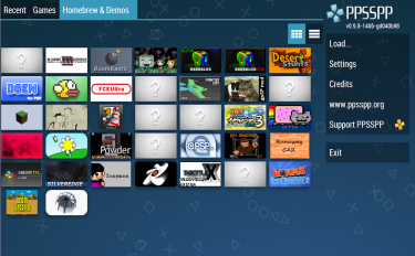 screenshoot for PPSSPP - PSP emulator