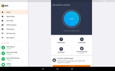 screenshoot for AntiVirus PRO Android Security