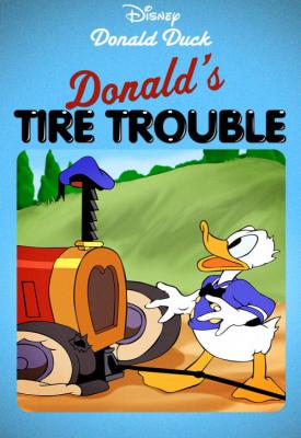 poster for Donald’s Tire Trouble 1943