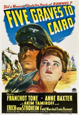 poster for Five Graves to Cairo 1943