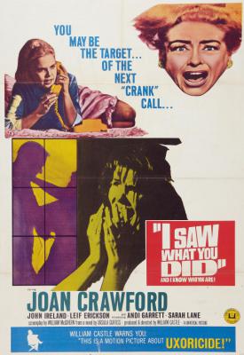 poster for I Saw What You Did 1965