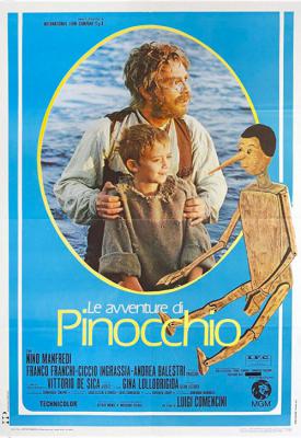 poster for The Adventures of Pinocchio 1972