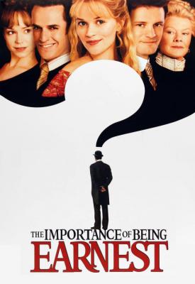 poster for The Importance of Being Earnest 2002