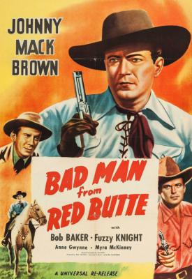 poster for Bad Man from Red Butte 1940