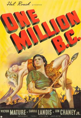 poster for One Million B.C. 1940