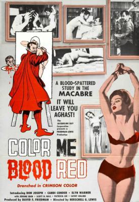poster for Color Me Blood Red 1965