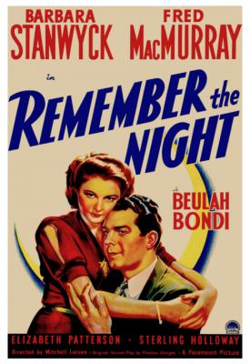 poster for Remember the Night 1940