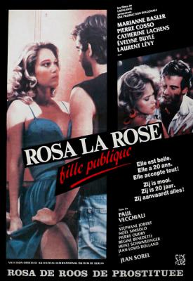 poster for Rosa la rose, fille publique 1986