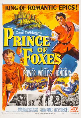 poster for Prince of Foxes 1949