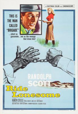 poster for Ride Lonesome 1959