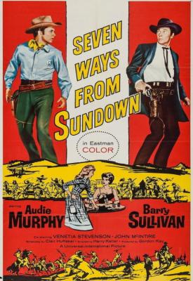 poster for Seven Ways from Sundown 1960
