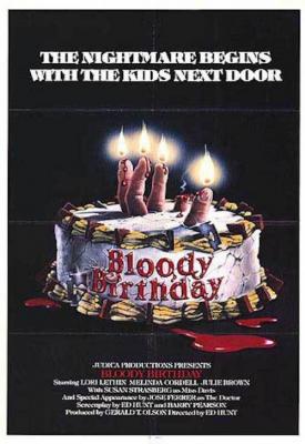 poster for Bloody Birthday 1981