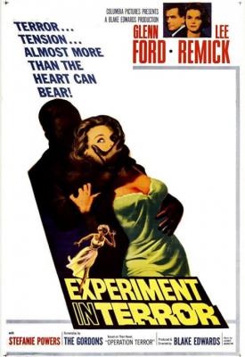 poster for Experiment in Terror 1962