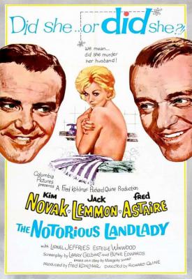 poster for The Notorious Landlady 1962