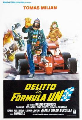 poster for Delitto in Formula Uno 1984