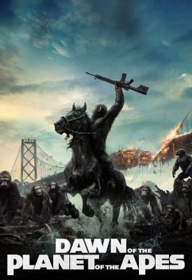 poster for Dawn of the Planet of the Apes 2014