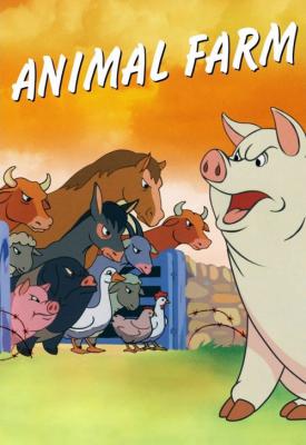 poster for Animal Farm 1954