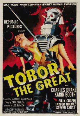 poster for Tobor the Great 1954